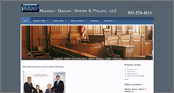 Desktop Screenshot of mbdplawfirm.net